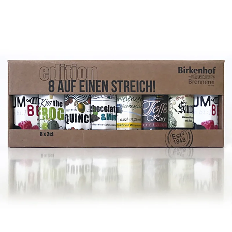Likör BIRKENHOF Tasting Set 8 x 20 ml Super-Preis