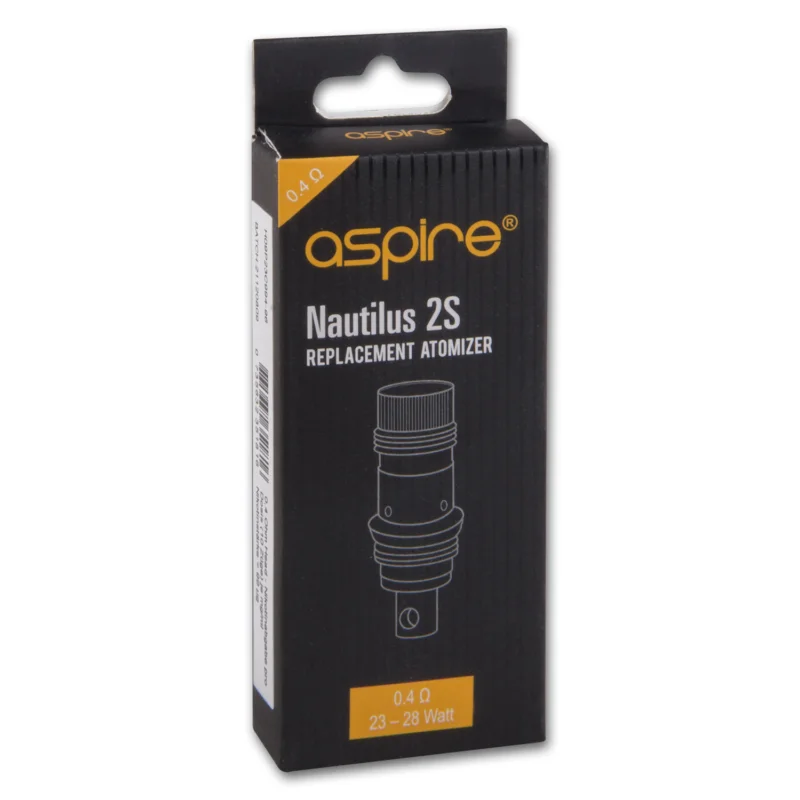 ASPIRE Nautilus 2S 0,4 Ohm 5 Stück Meistverkauft