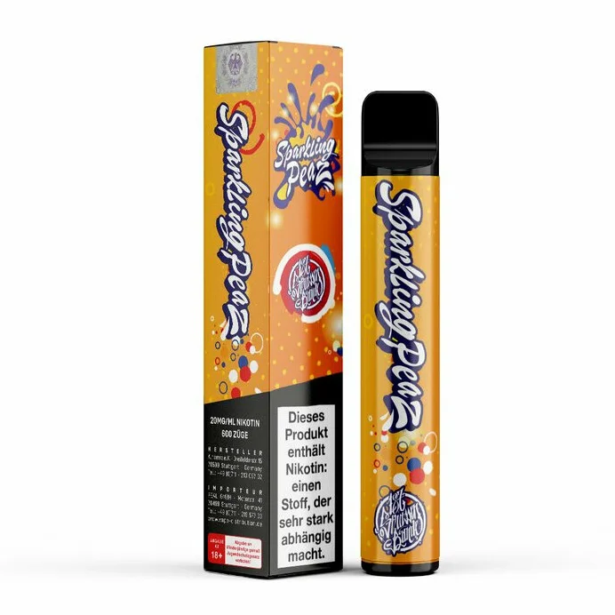 Direktkauf 187 Einweg CP Sparkling PEAZ 20mg Nikotin 600 Züge