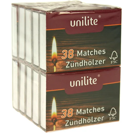 Zündhölzer 10er Verpackung Ausverkauf