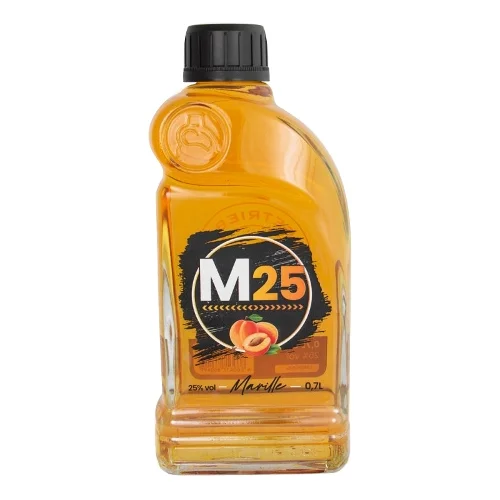 Markenware Kopfgetriebeöl M25 Marillen-Likör 25% vol., 0,7l