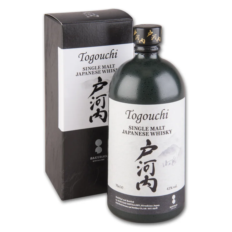 Sale Whisky TOGOUCHI Single Malt Japanese 43% Vol.