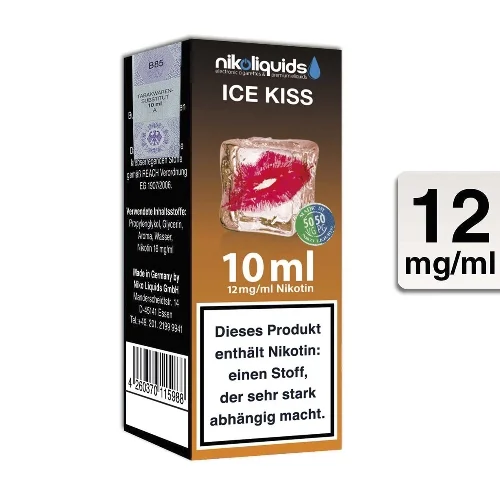 Online Kaufen Nikoliquids Ice Kiss 50 PG / 50 VG 12mg