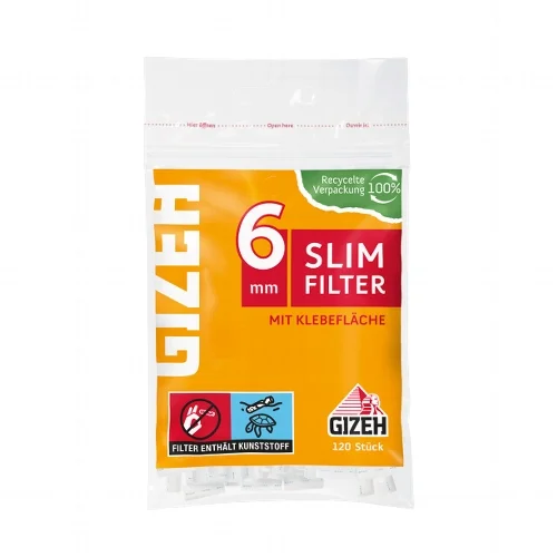 GIZEH Slim Filter 1x120 Stück Sichere Zahlung