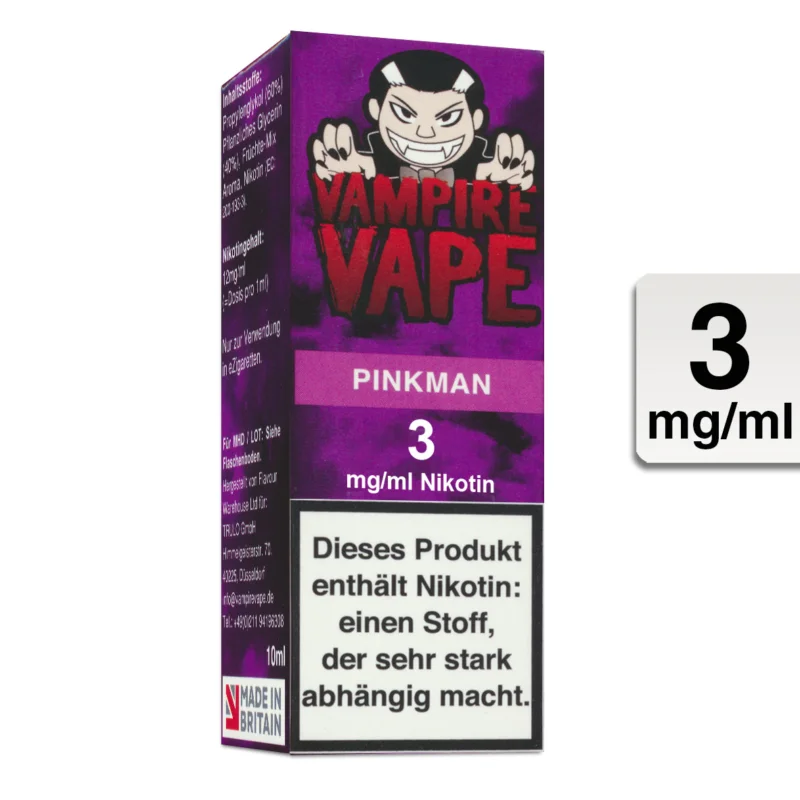 VAMPIRE VAPE Pinkman 3mg Sonderangebot