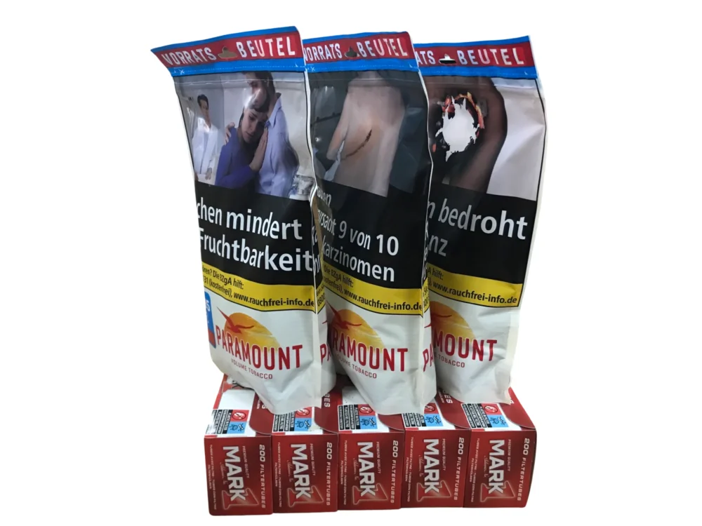 3x PARAMOUNT 170g Beutel + 1000 Mark1 Hülsen Bestseller