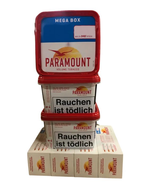 3x PARAMOUNT Eimer+ 1000 PARAMOUNT Hülsen Nur Für Kurze Zeit