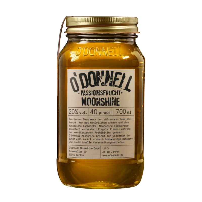 O'DONNELL MOONSHINE Passionsfrucht 20 % Vol. Kracherpreis