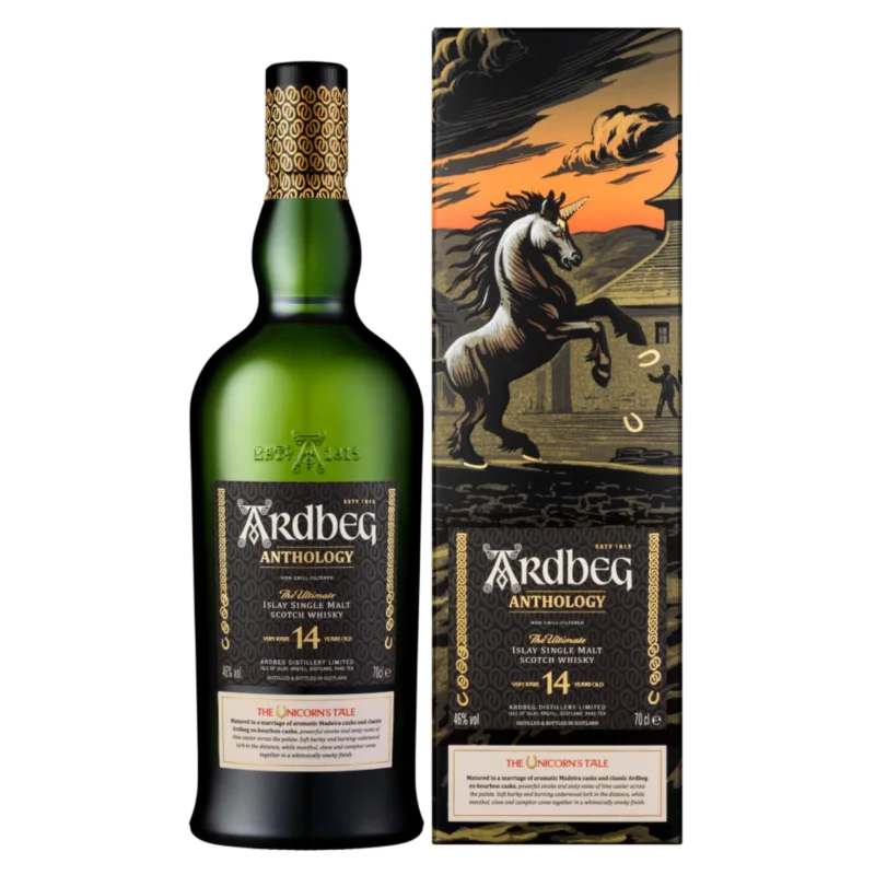 ARDBEG Anthology The UnicornÉs Tale 14J 46% Vol. Kostenloser Versand