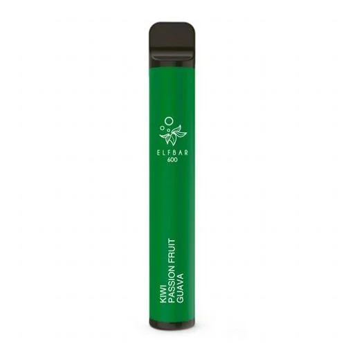 Bestseller ELFBAR Einweg Kiwi Passion Fruit Guava 0mg 600 Züge