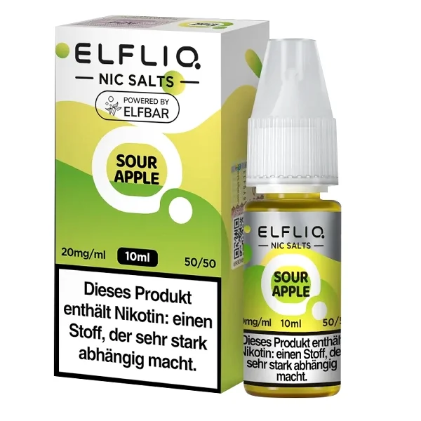 Nikotinsalz ELFBAR Elfliq Sour Apple 20mg Angebot