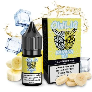 Direktkauf Nikotinsalz OWLIQ Banana Ice 10mg