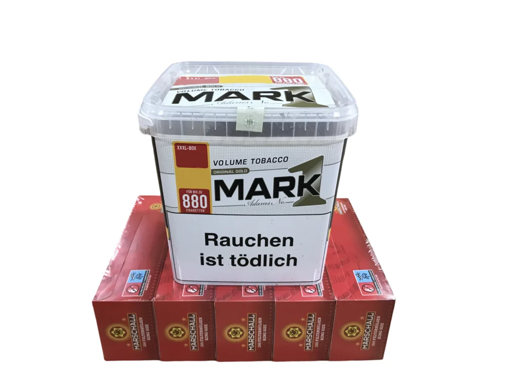 Neue Ware 1 x Mark Adams GOLD 400g & 1000 Marschall Hülsen