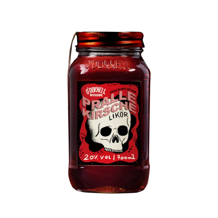 Kostenfreie Lieferung Likör O'DONNELL MOONSHINE Pralle Kirsche Halloween 20% Vol.