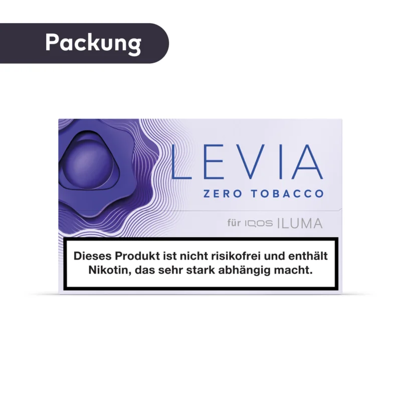 LEVIA Dark Berry Menthol & Blaubeere - Schachtel (1x20 Stück) Kostenfreie Lieferung