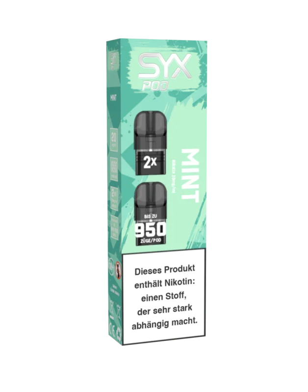 Wochenendangebot SYX Pods Mint 20mg (2er Pack)
