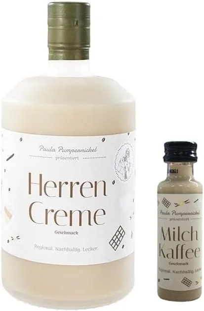 Markenware Paula Pumpernickel Herrencreme 0,7l 17% Vol. + Paula Pumpernickel Probe 0,02l