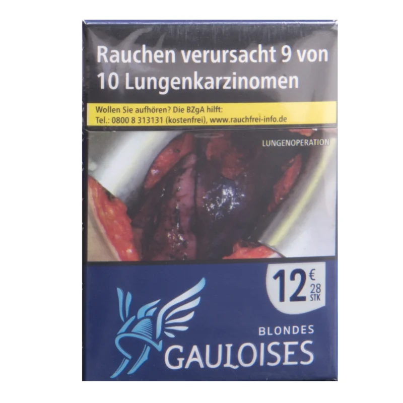 Kostenfreie Lieferung GAULOISES Blondes Blau 12,00 Euro (1x28) Schachtel