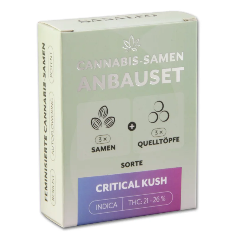 SANALEO Anbauset Critical Kush Jetzt Kaufen