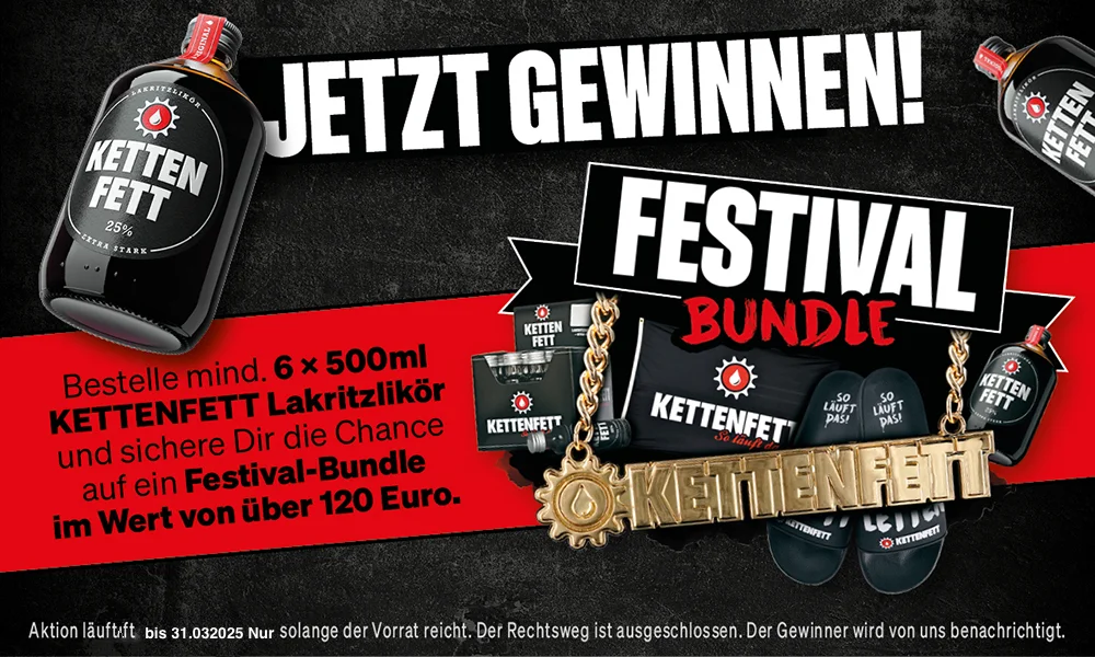 Solange Der Vorrat Reicht Kettenfett Lakritzlikör Extra Stark 6 Flaschen a 0,5L 25% Vol.
