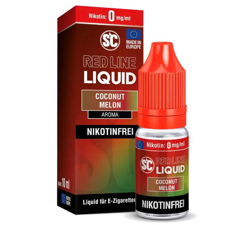 E-Liquid Nikotinsalz SC Red Line Coconut Melon 0mg Must-Have