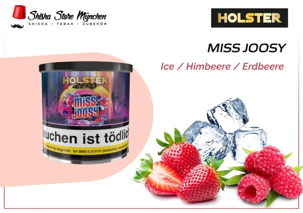 Gratis Versand Holster Zero Tabak 75g - Miss Joosy