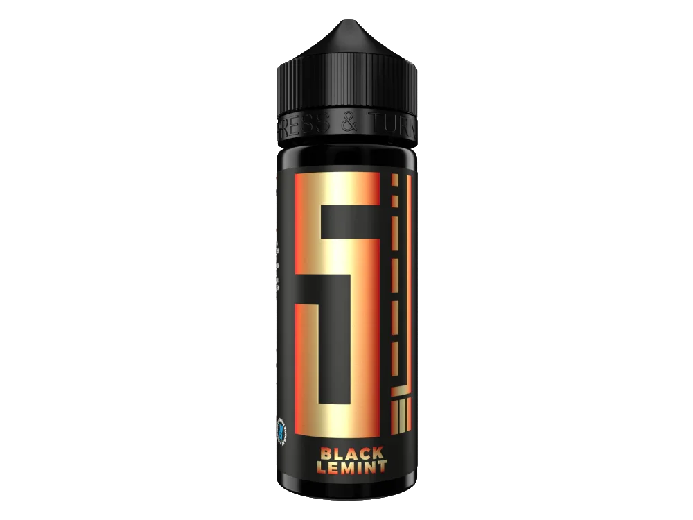 Must-Have 5EL - Aroma Black Lemint 10 ml 5er Packung