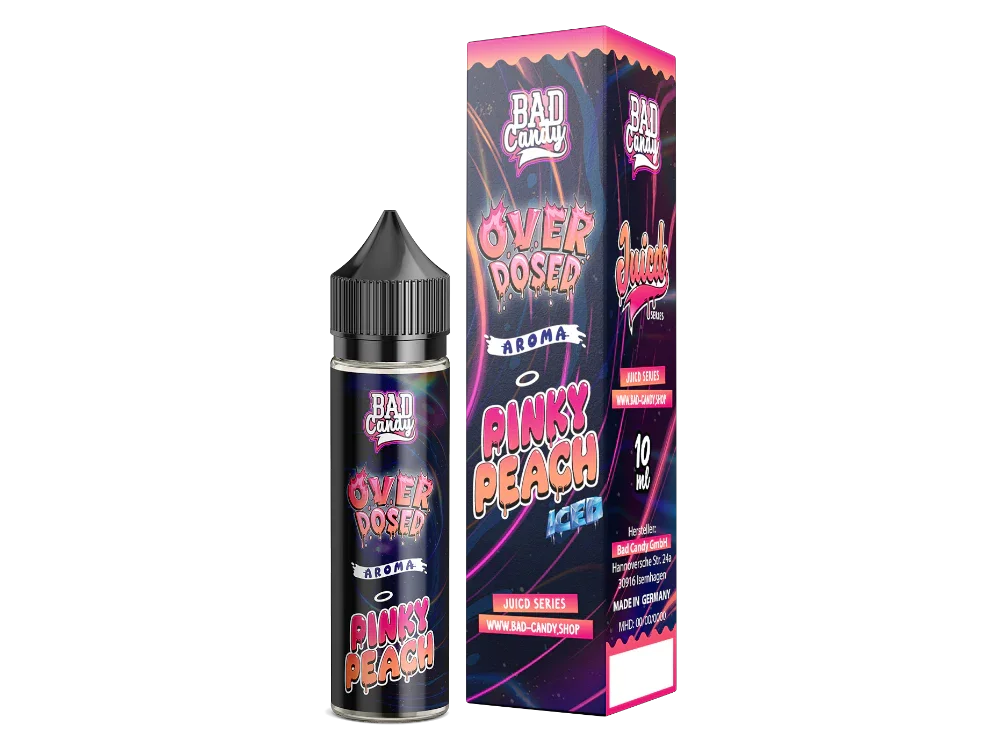 Bad Candy Liquids - Juicd - Aroma Overdosed Pinky Peach 10 ml Preisknaller