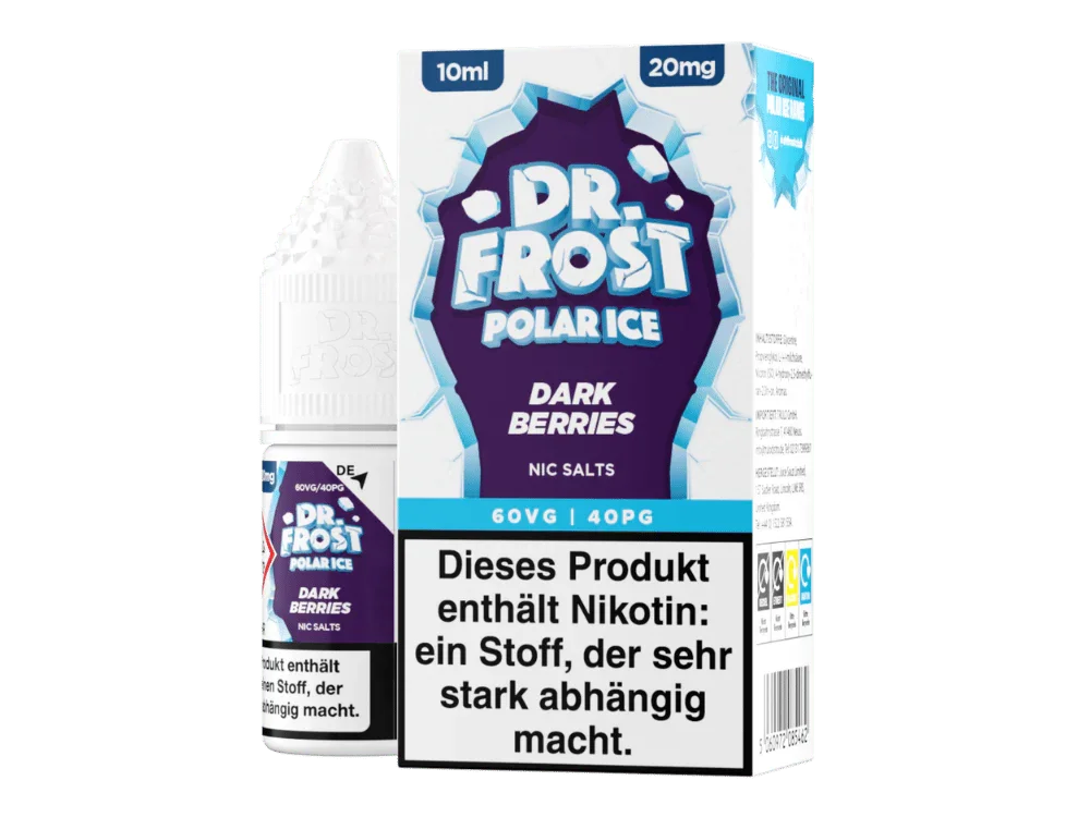 Saisonangebot Dr. Frost - Polar Ice - Dark Berries - Nikotinsalz Liquid 20 mg/ml 5er Packung