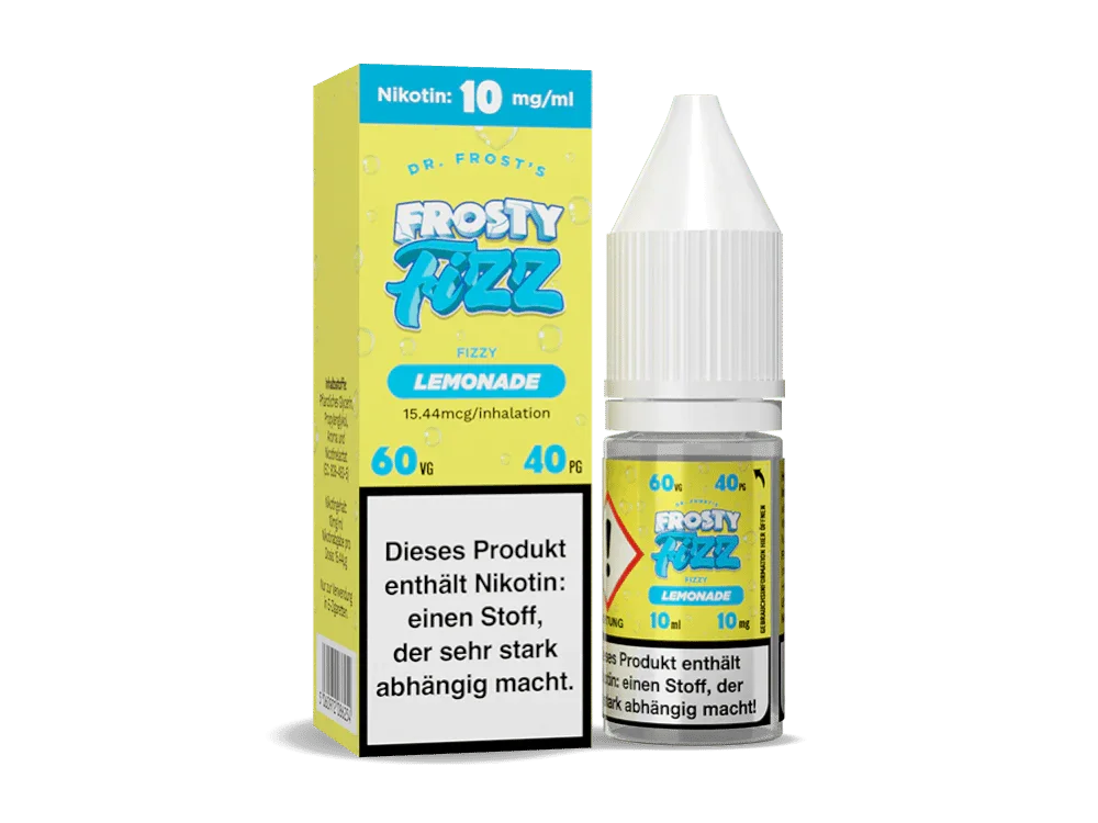 Dr. Frost - Frosty Fizz - Lemonade - Nikotinsalz Liquid 10 mg/ml 10er Packung Kostenfreie Lieferung