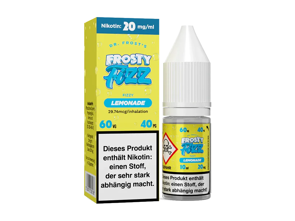 Sonderangebot Dr. Frost - Frosty Fizz - Lemonade - Nikotinsalz Liquid 20 mg/ml 10er Packung