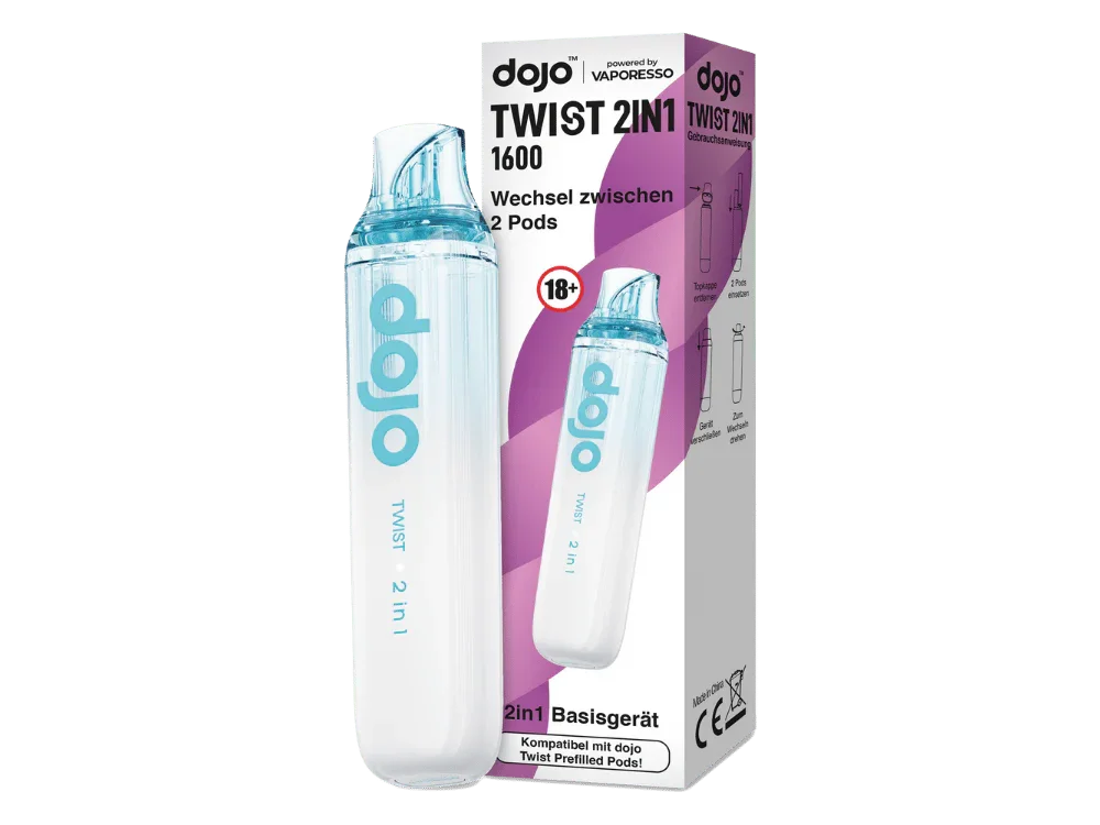 Ausverkauf Vaporesso - Dojo - Twist 2in1 Akku 950 mAh (Basisgerät) weiß 100er Packung