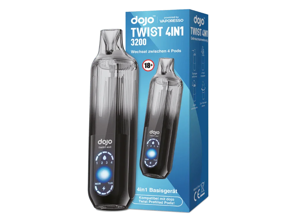 Schneller Versand Vaporesso - Dojo - Twist 4in1 Akku 950 mAh (Basisgerät) schwarz