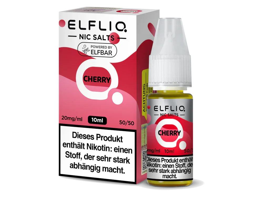 Mega-Angebot ELFLIQ - Cherry - Nikotinsalz Liquid 20 mg/ml
