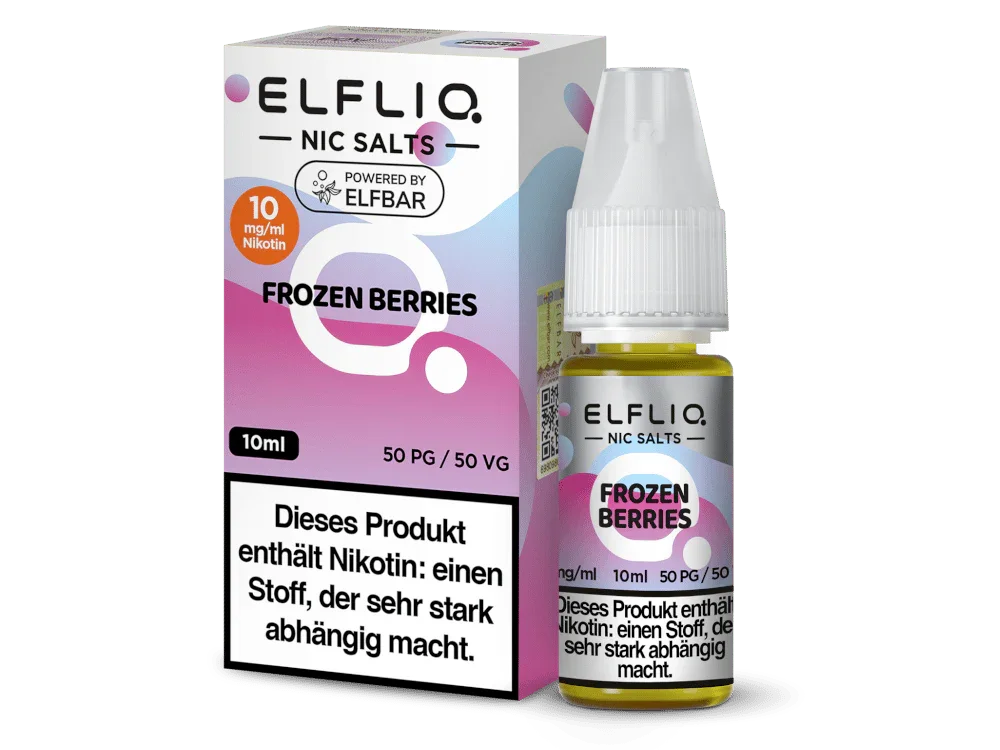 ELFLIQ - Frozen Berries - Nikotinsalz Liquid 10 mg/ml Jetzt Kaufen