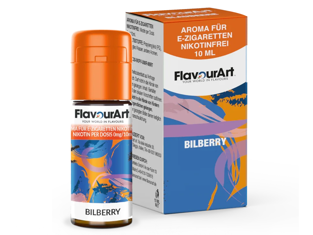 Saisonangebot FlavourArt - Aroma Bilberry 10 ml 15er Packung