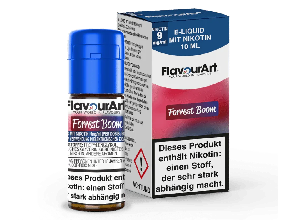 Günstig FlavourArt - Forrest Boom E-Zigaretten Liquid 9 mg/ml 15er Packung