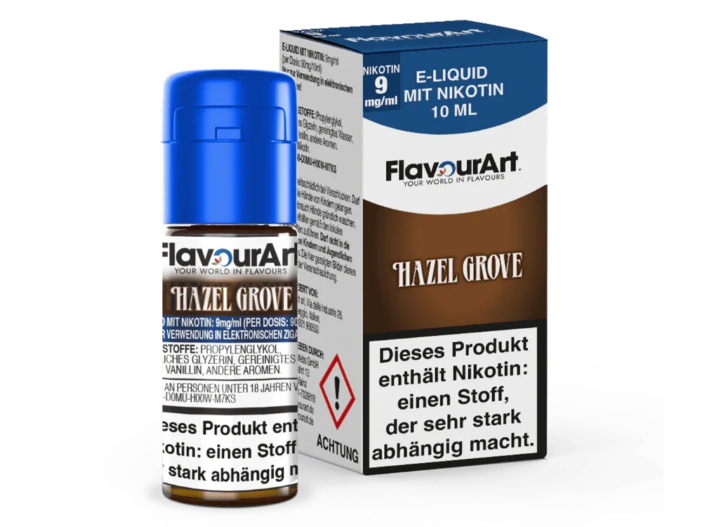 Markenprodukt FlavourArt - Hazel Grove E-Zigaretten Liquid 9 mg/ml