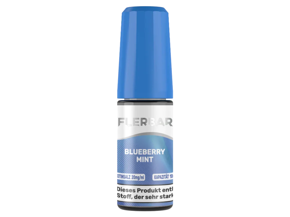 Kostenloser Versand Flerbar Liquid - Blueberry Mint - Nikotinsalz Liquid 20 mg/ml 400er Packung