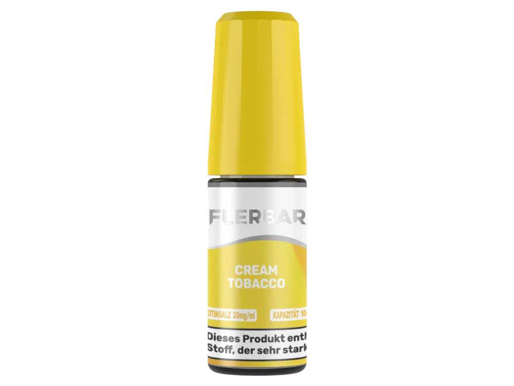 Flerbar Liquid - Cream Tobacco - Nikotinsalz Liquid 20 mg/ml 10er Packung Top-Seller