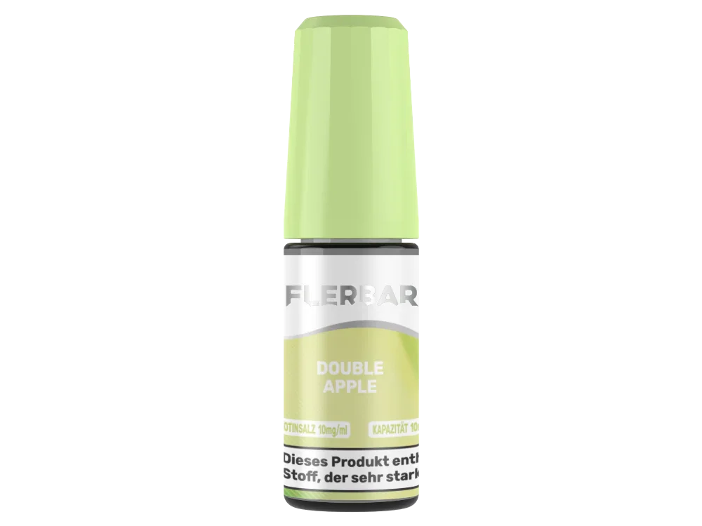 Preis Gesenkt Flerbar Liquid - Double Apple - Nikotinsalz Liquid 10 mg/ml 400er Packung