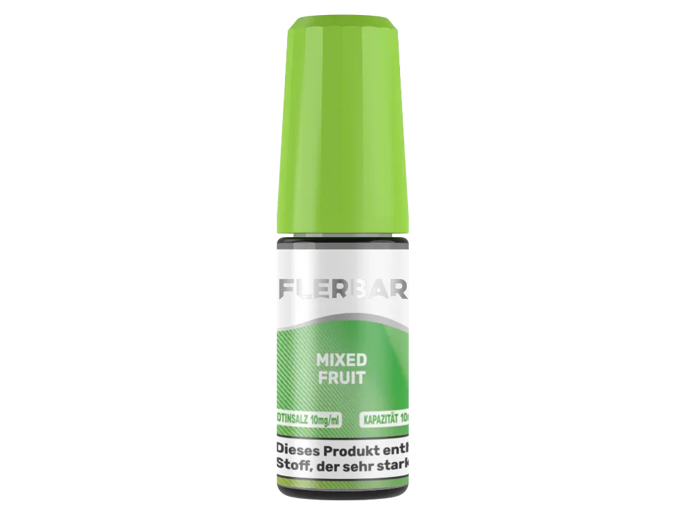 Flerbar Liquid - Mixed Fruit - Nikotinsalz Liquid 10 mg/ml 10er Packung Preisknaller