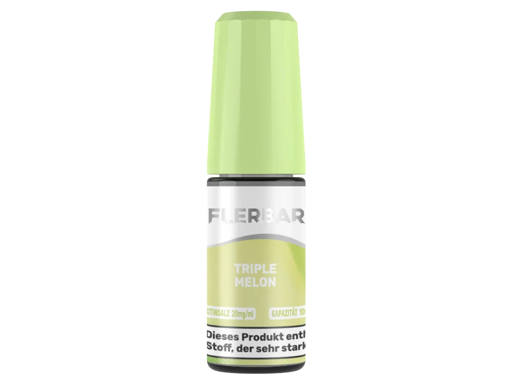 Rabatt Flerbar Liquid - Triple Melon Nikotinsalz Liquid 20 mg/ml 400er Packung