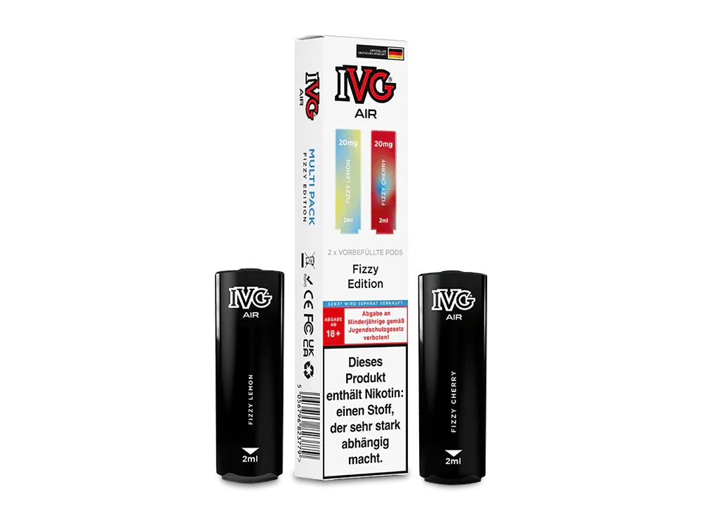 Bestpreis IVG - AIR Pod Fizzy Edition 20 mg/ml (2 Stück pro Packung)