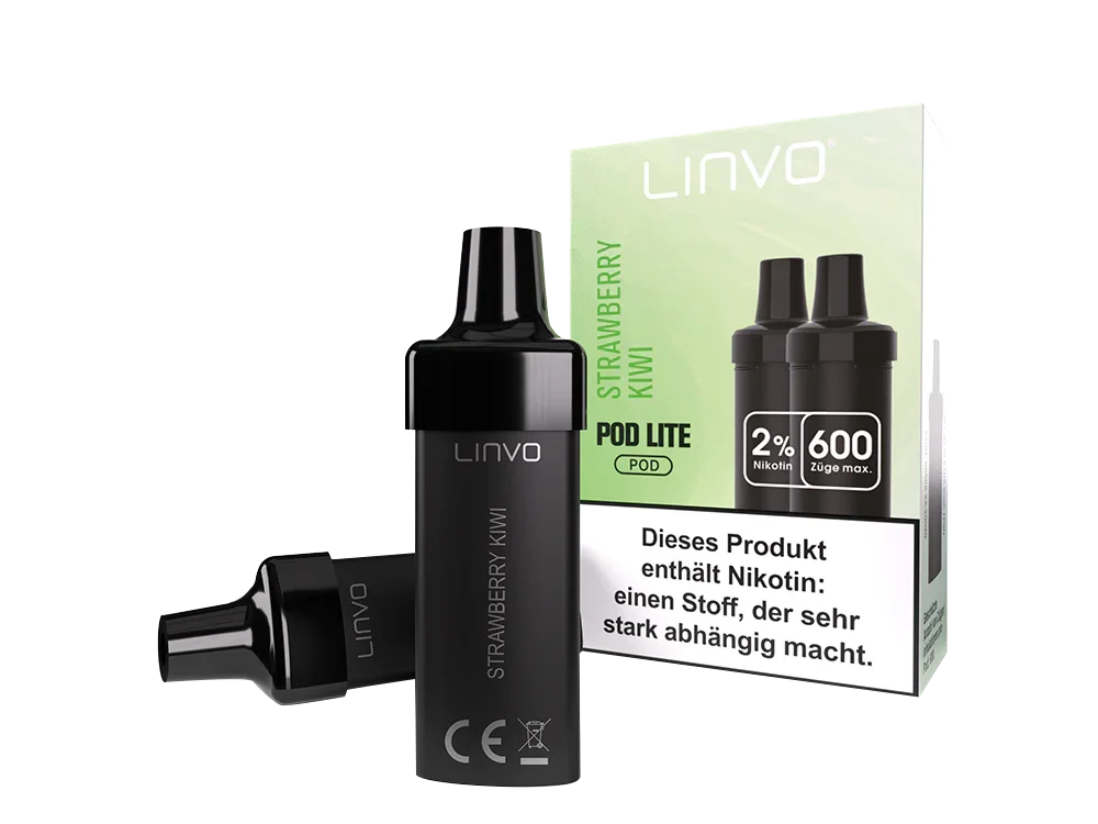 Linvo - Pod Lite Cartridge Strawberry Kiwi 20 mg/ml (2 Stück pro Packung) Preis Gesenkt