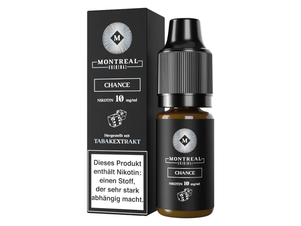 Montreal Original - Chance - Nikotinsalz Liquid 10 mg/ml 10er Packung Wochenendangebot