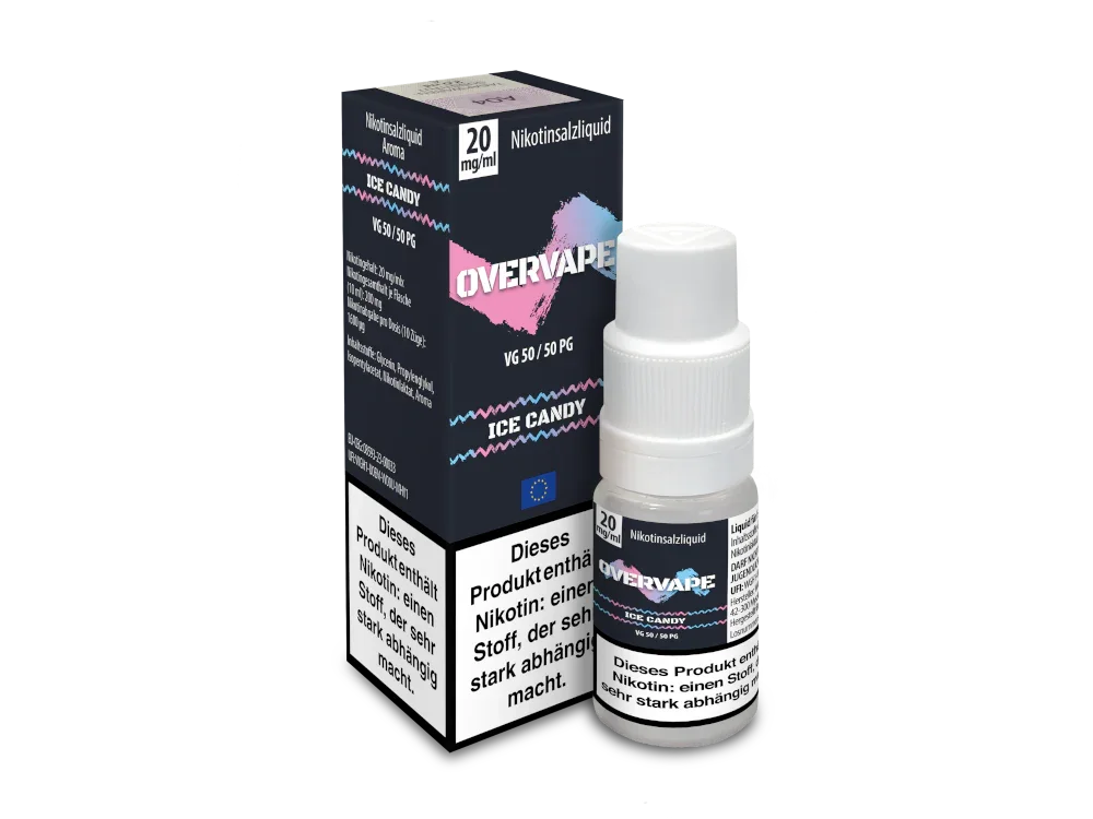 Overvape - Ice Candy - Nikotinsalz Liquid 20 mg/ml Neuheit