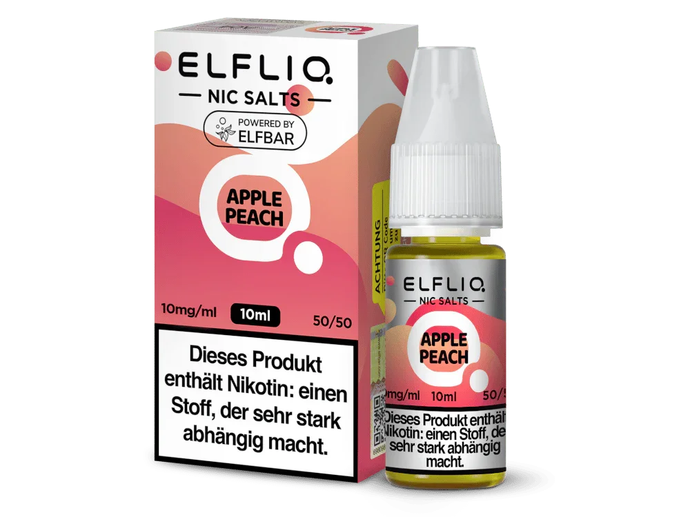 ELFLIQ - Apple Peach - Nikotinsalz Liquid 10 mg/ml Jetzt Bestellen