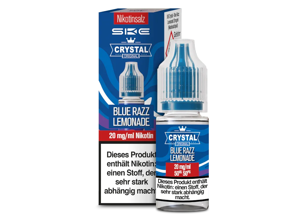 Jetzt Bestellen SKE - Crystal - Blue Razz Lemonade - Nikotinsalz Liquid 20 mg/ml 300er Packung