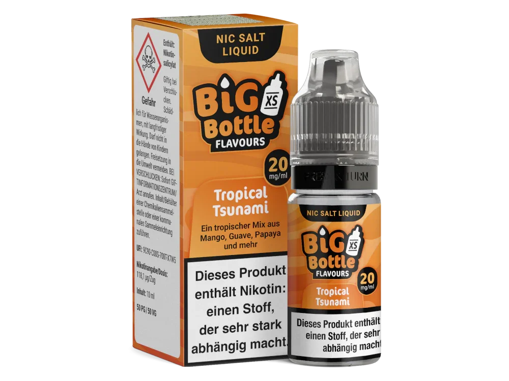 Big Bottle - Tropical Tsunami - Nikotinsalz Liquid 20 mg/ml Schneller Versand